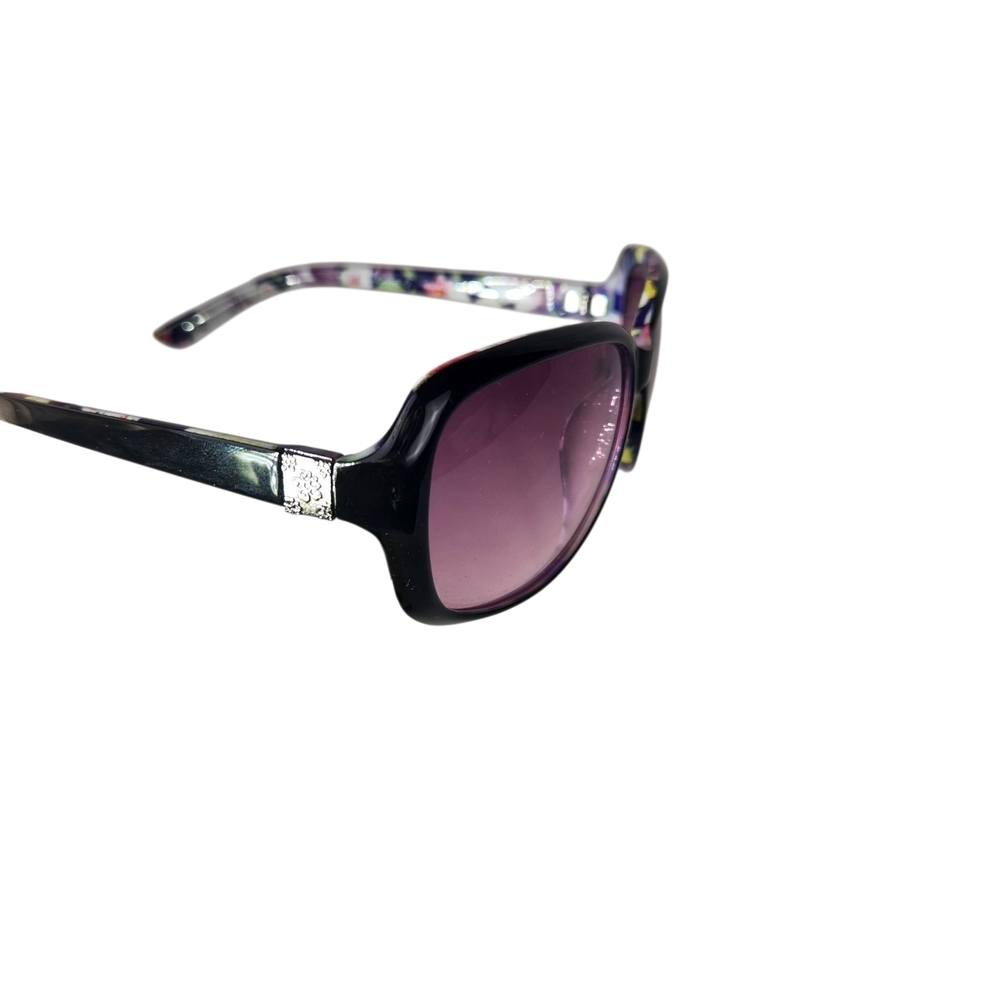 REVLON Foster Grant Women's Floral Purple Lens Sunglasses NEW RVN 56 - Picture 3 of 6